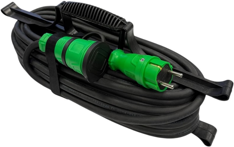 Удлинитель силовой iTOK i-CONNECT-COLOR-SUR-PVS-325-1-44-30-GREEN