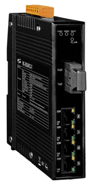 Коммутатор ICP DAS NS-205AFCS-T CR