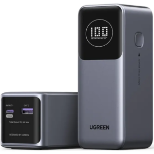 Внешний аккумулятор UGREEN PB724 Gray (35526B)