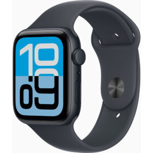 Умные часы Apple Watch SE 3 44mm Midnight Aluminum Case with Midnight Sport Band M/L (MEHQ4)