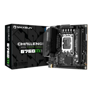 Материнская плата MAXSUN Challenger B760ITX D5, LGA1700, Intel B760, Mini-ITX