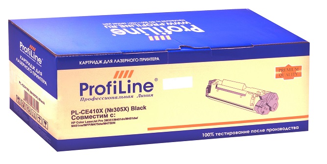 Тонер-картридж ProfiLine PL-CE410X Черный