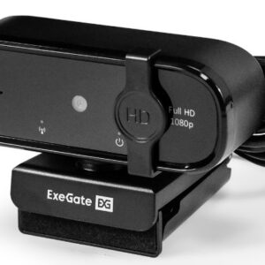Веб-камера Exegate BlackView C720 FullHD AF, Черный, [EX297680RUS]