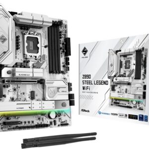 Материнская плата ASRock Z890 STEEL LEGEND WIFI, LGA1851, Intel Z890, ATX
