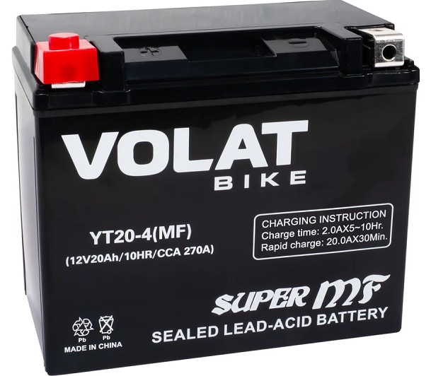 Батарея VOLAT YT20-4(MF)Volat