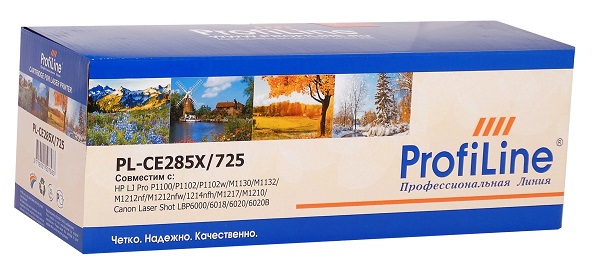 Тонер-картридж ProfiLine PL-CE285X/725 Черный