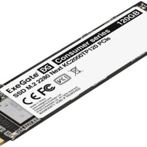 SSD накопитель 120 ГБ Exegate Next KC2000TP120, PCIe 3.0 x4, [EX282314RUS]