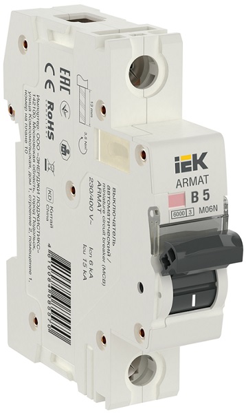 Автоматический выключатель IEK AR-M06N-1-B005