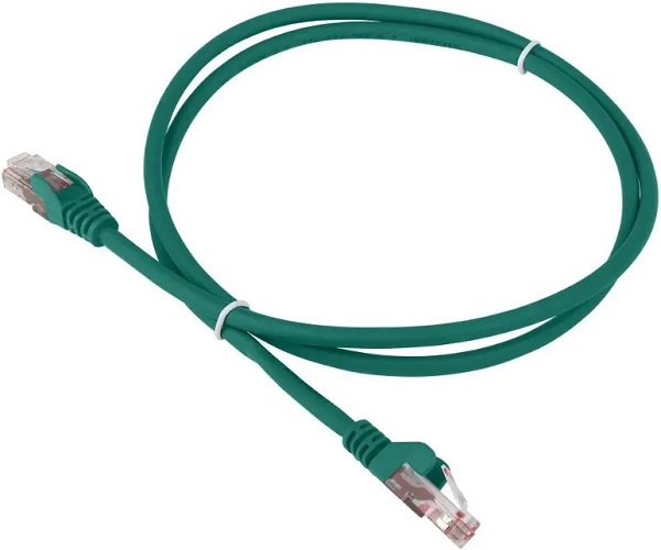 Кабель патч-корд U/UTP 6 кат. 5м Lanmaster LAN-PC45/U6-5.0-GN