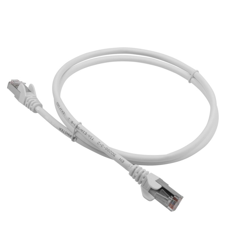 Кабель патч-корд F/UTP 5e кат. 10м Lanmaster LAN-PC45/S5E-10-GY