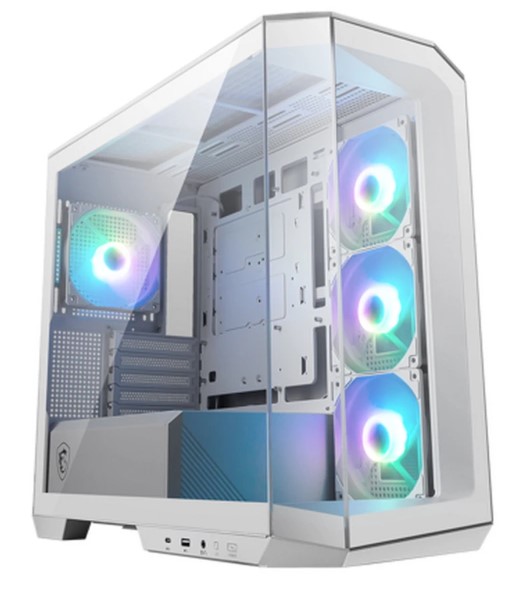 Корпус mATX MSI MAG Pano M100R PZ White