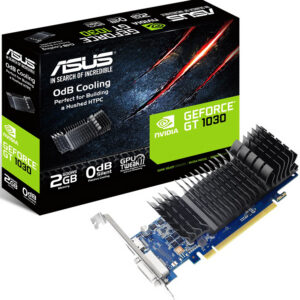 Видеокарта ASUS nVidia GeForce GT 1030, 2 ГБ GDDR5, [90YV0AT0-M0NA00]