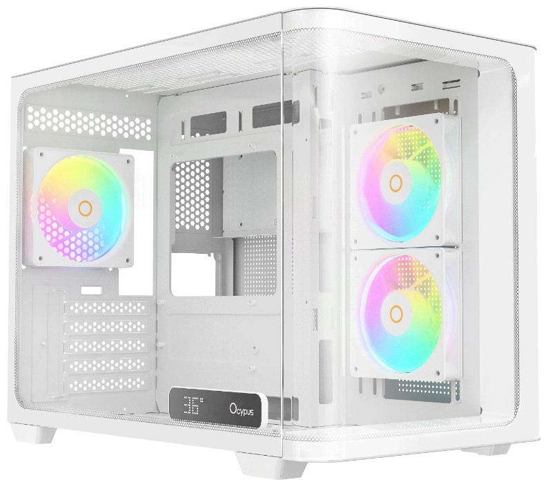 Корпус mATX Ocypus Iota C50 WH Curve ARGB Digital