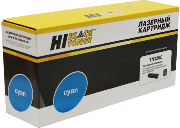 Тонер-картридж Hi-Black HB-TN-326C Голубой