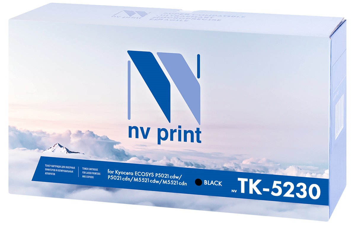Тонер-картридж NVP NV-TK5230Bk Черный