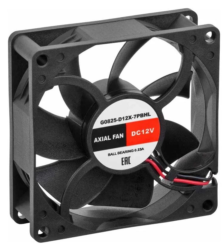 Вентилятор SILART G0825-D12X-7PBHL