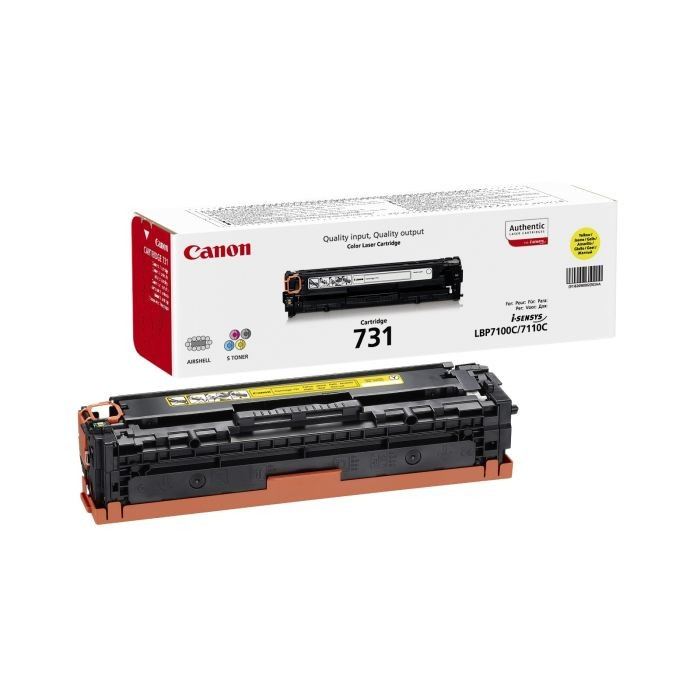 Тонер-картридж Canon 731Y желтый Желтый