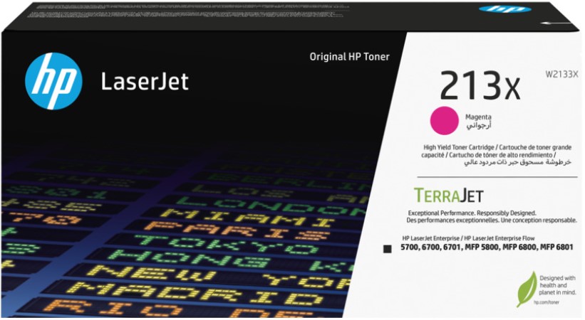 Тонер-картридж HP 213X Пурпурный