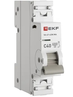 Автоматический выключатель EKF M63MA6140C