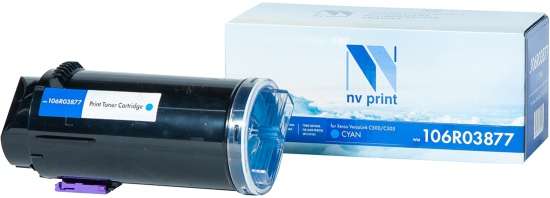 Тонер-картридж NVP NV-106R03877C Синий