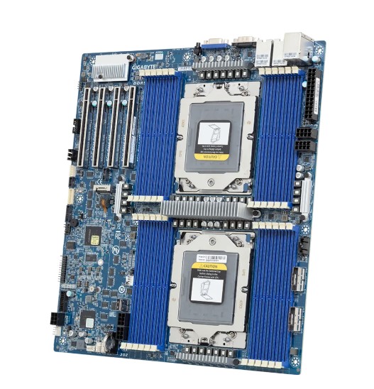 Материнская плата GIGABYTE MZ73-LM1, SP5, Нет (SOC), E-ATX