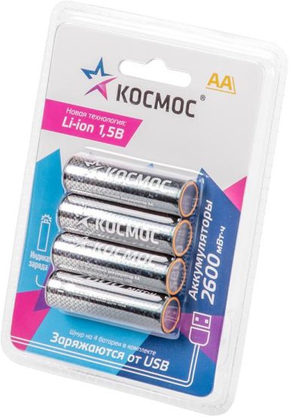 Аккумулятор Космос KOCR6Li2600mWh4BL