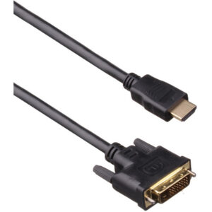 Кабель HDMI - DVI, 2м, ExeGate EX-CC-HDMIM-DVI2M-2.0