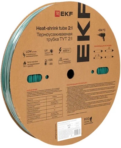 Термоусаживаемая трубка EKF tut-2-j