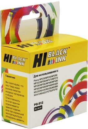 Тонер-картридж Hi-Black HB-PG-512/PG-510 Черный