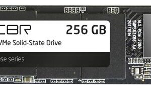 SSD накопитель 256 ГБ CBR SSD-256GB-M.2-BS24b, PCIe 3.0 x4, [SSD-256GB-M.2-BS24b]