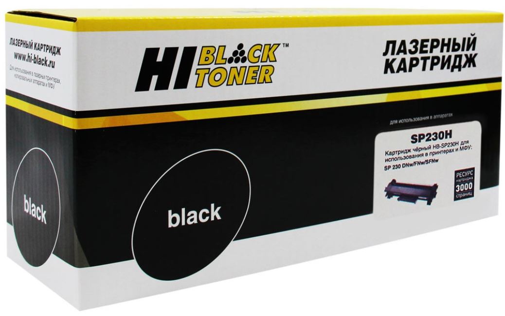 Тонер-картридж Hi-Black HB-SP230H Черный