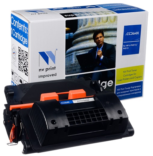 Тонер-картридж NVP NV-CC364X Черный
