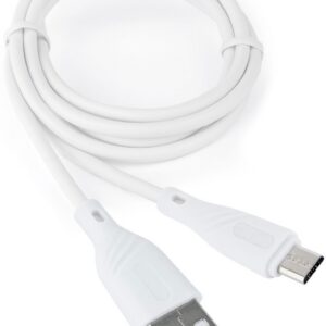 Кабель интерфейсный USB 2.0 Cablexpert CCB-mUSB2-AMBMO1-1MW