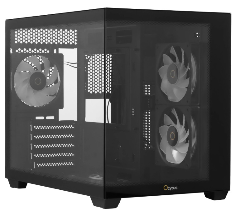 Корпус mATX Ocypus Gamma C54 BK ARGB