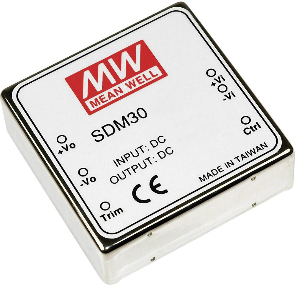 Преобразователь DC-DC модульный Mean Well SDM30-24S12