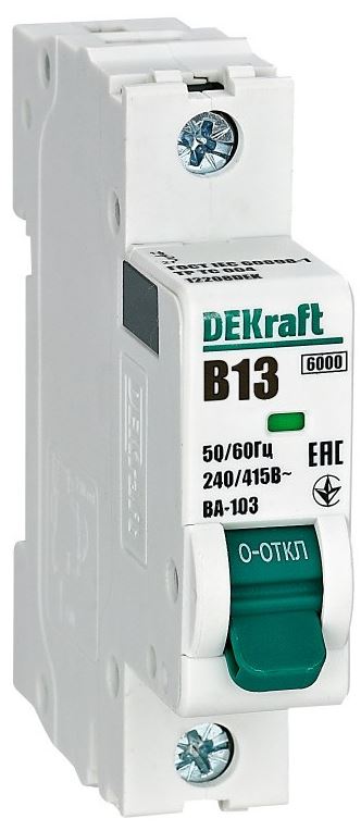 Автоматический выключатель DEKraft 12208DEK