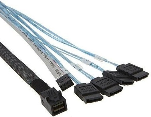 Кабель SNR SAS-8643/4SATA-80CM