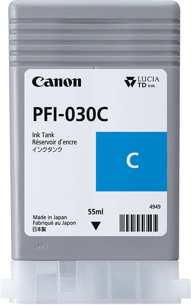 Тонер-картридж Canon PFI-030C Голубой