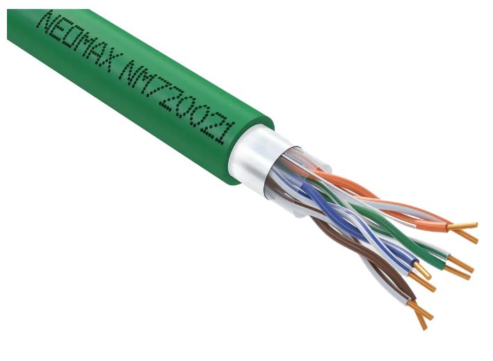 Кабель витая пара F/UTP 5e кат. 4 пары Neomax NM720021