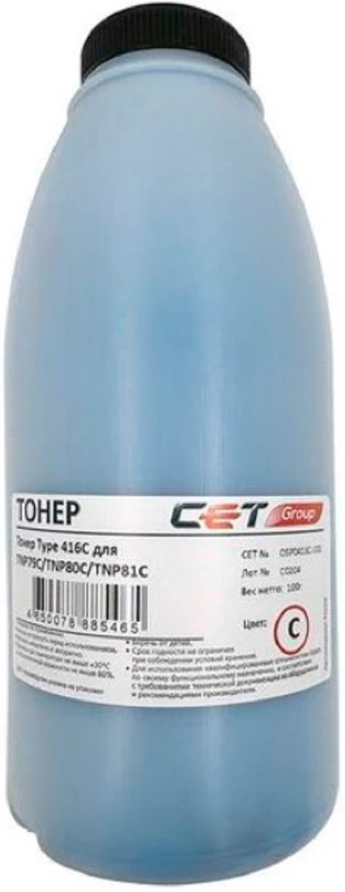 Тонер-картридж CET OSP0416C-100 Голубой