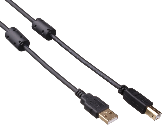 Кабель интерфейсный USB 2.0 Exegate EX-CCF-USB2-AMBM-3.0