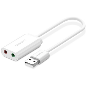 Звуковая карта UGREEN US205 White