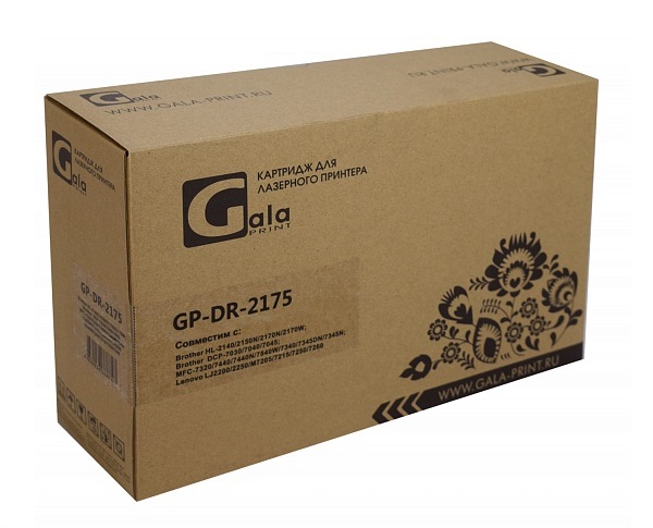 Тонер-картридж GalaPrint DR-2175 Drum Черный