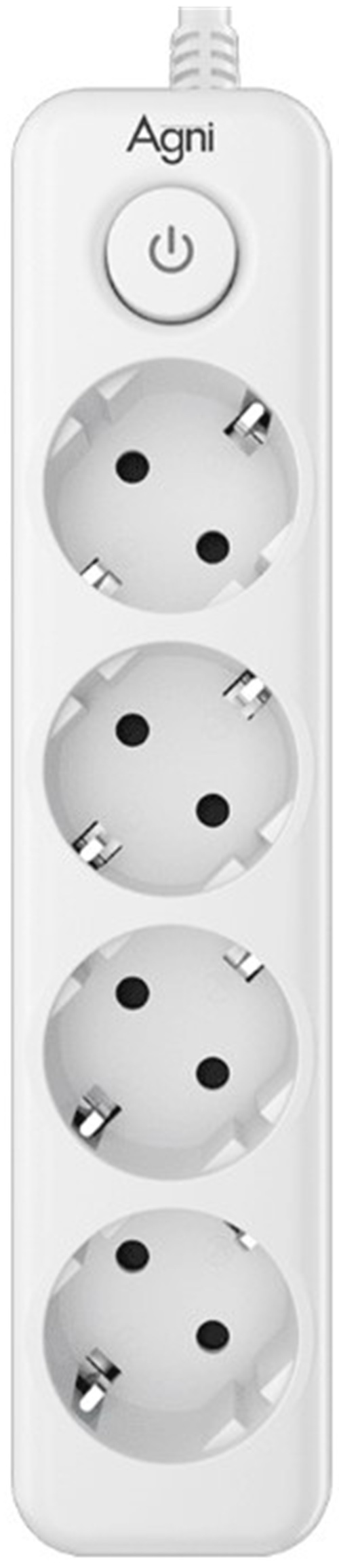 Сетевой фильтр AGNI TP-FD4E-5m-white