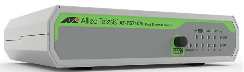 Коммутатор неуправляемый Allied Telesis AT-FS710/5