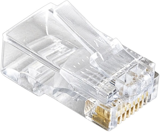 Коннектор RJ-45 (8P8C) cat.6 Exegate PL45-C6-8P8C-100