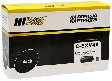 Тонер-картридж Hi-Black HB-C-EXV40 Черный