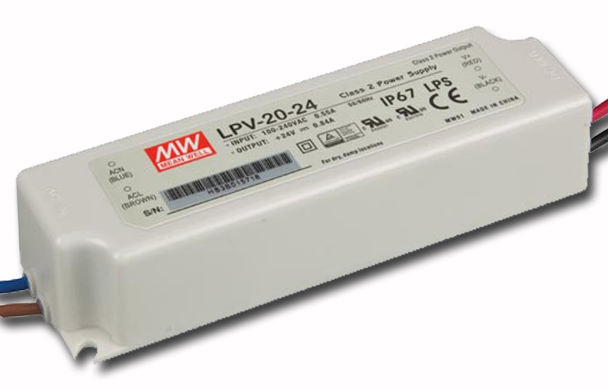 Драйвер светодиодный Mean Well LPV-20-24