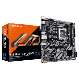 Материнская плата GIGABYTE H810M S2H GEN5, LGA1851, Intel H810, mATX