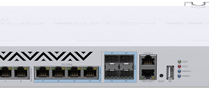 Коммутатор Mikrotik CRS312-4C+8XG-RM